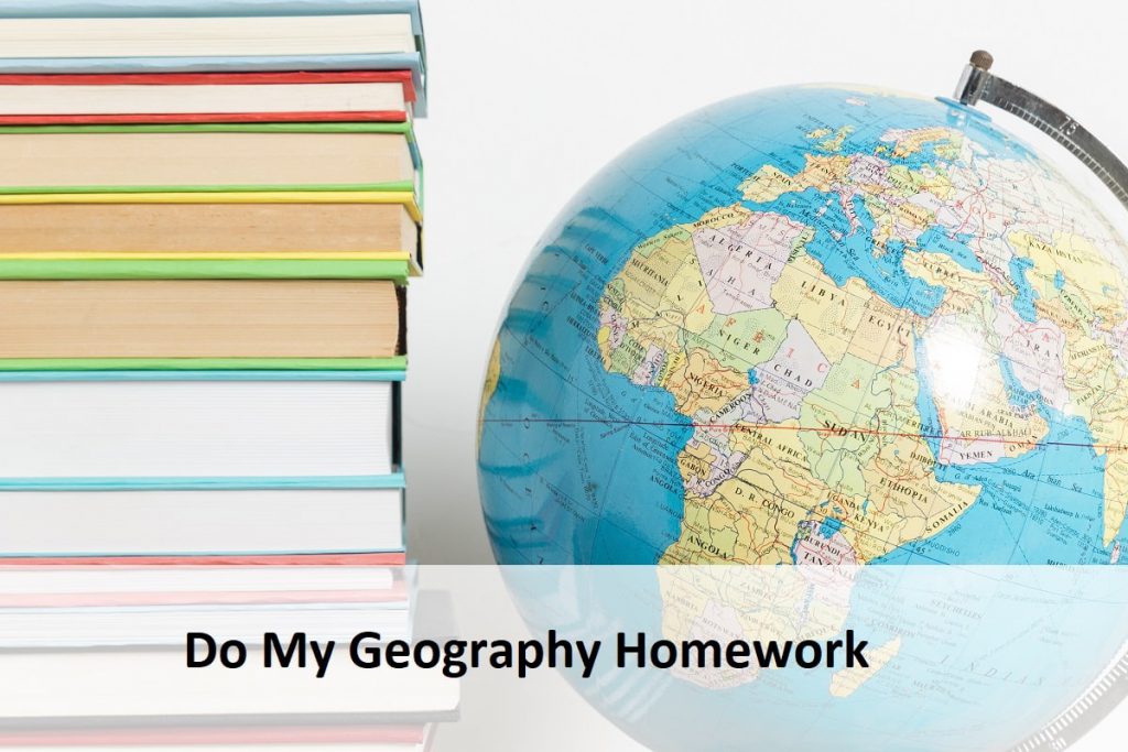 my geography homework is to think of at least