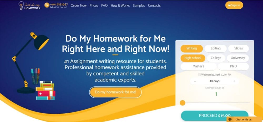 justdomyhomework.com: online homework writing service