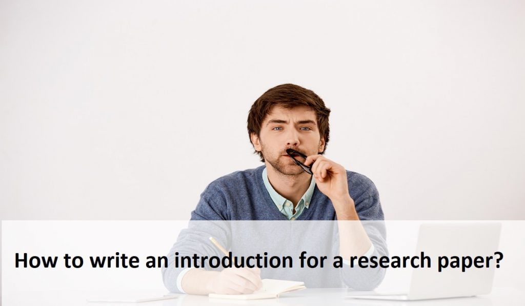 How to write an introduction for a research paper?