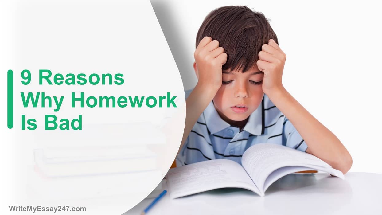 why is too much homework bad for students