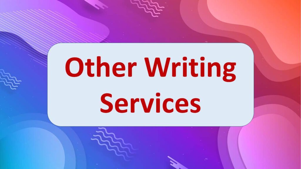 WriteMyEssay247 Writing Services