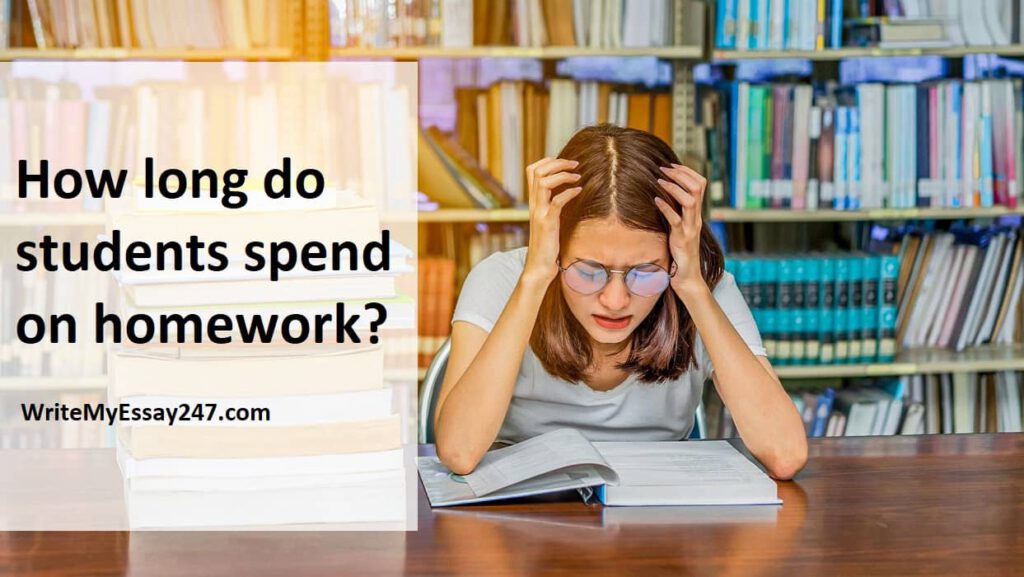 how much time do students spend on homework in college